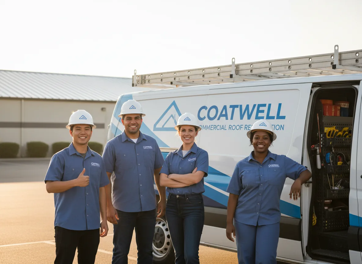 Commercial roof coating company in Palacios, TX